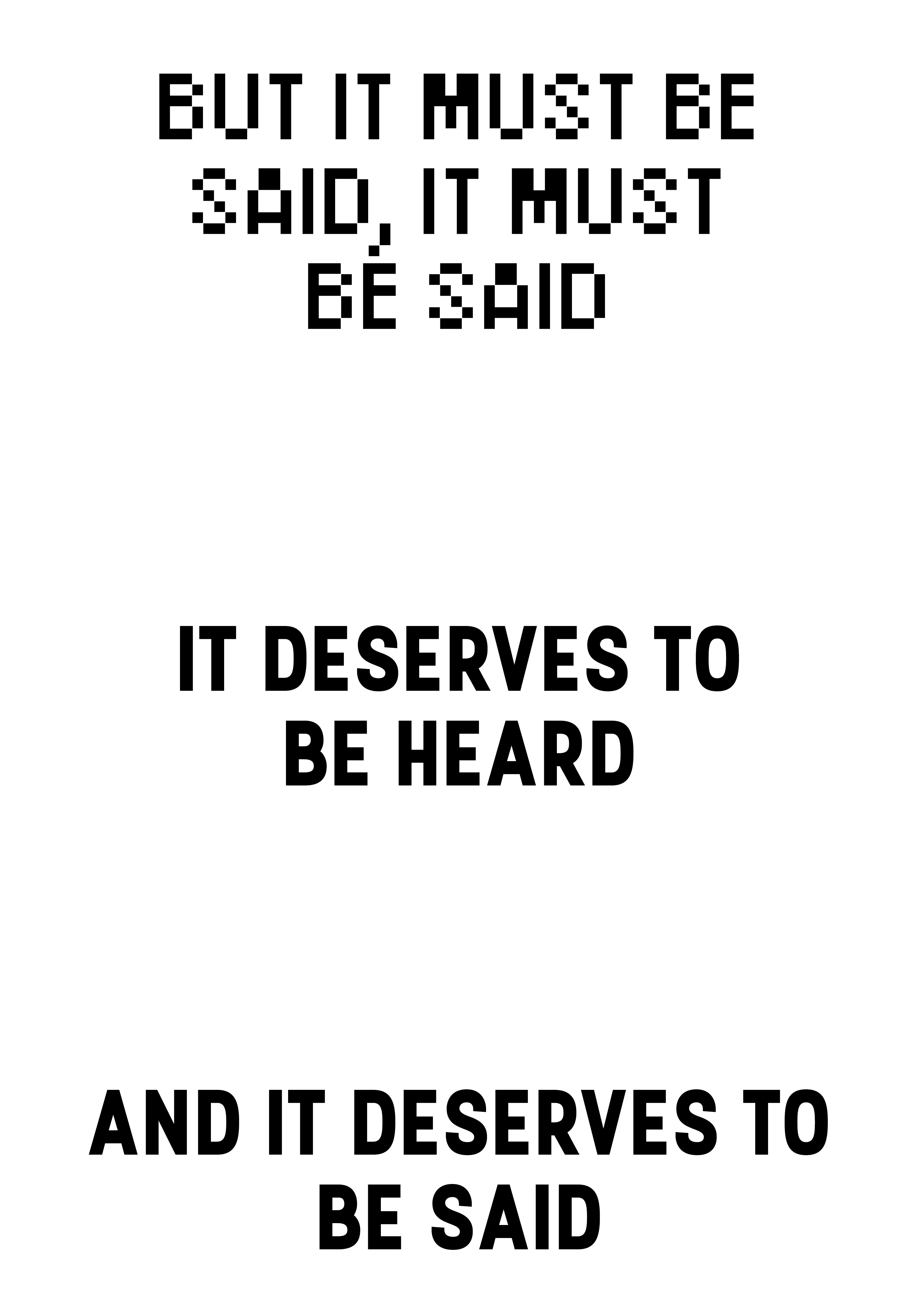 Why Do We Speak?